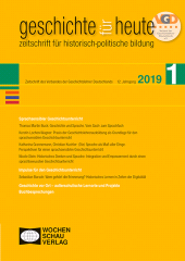 E-book, Sprachsensibler Geschichtsunterricht : geschichte für heute 1/2019, Wochenschau Verlag