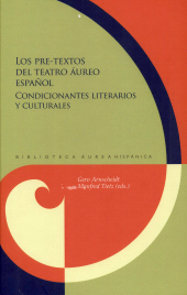 E-book, Los pre-textos del teatro áureo español : condicionantes literarios y culturales, Iberoamericana Vervuert