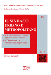 E-book, Il sindaco : urbano e metropolitano, Camarda, Lorenzo, Key editore