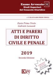 E-book, Atti e pareri di diritto civile e penale, Key editore
