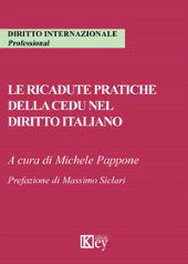 E-book, Le ricadute pratiche della CEDU nel diritto italiano, Key editore