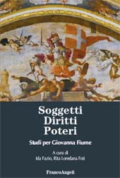 E-book, Soggetti, diritti, poteri : studi per Giovanna Fiume, Franco Angeli