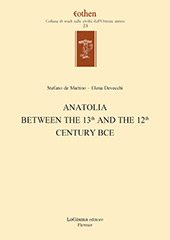 E-book, Anatolia between the 13th and the 12th century BCE, LoGisma
