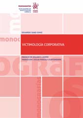 eBook, Victimología corporativa, Saad-Diniz, Eduardo, Tirant lo Blanch