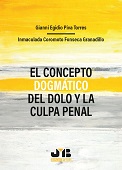 E-book, El concepto dogmático del dolo y la culpa penal, Piva Torres, Gianni Egidio, J.M.Bosch Editor
