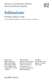 E-book, Almanacco di filosofia e politica : vol. 2 : Istituzione Filosofia, politica, storia, Quodlibet