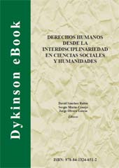 E-book, Derechos humanos desde la interdisciplinariedad en Ciencias Sociales y Humanidades, Dykinson