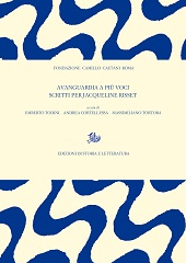 E-book, Avanguardia a più voci : scritti per Jacqueline Risset, Edizioni Storia e Letteratura