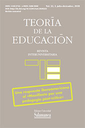 Artículo, Ni crítica ni post-crítica : por una pedagogía sin atributos, Ediciones Universidad de Salamanca