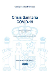 E-book, Crisis sanitaria COVID-19, BOE -Boletín Oficial del Estado