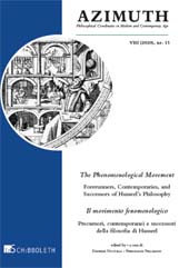 Issue, Azimuth : philosophical coordinates in modern and contemporary age : 15, 1, 2020, InSchibboleth