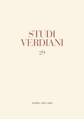 Issue, Studi Verdiani : 29, 2019/2020, Istituto nazionale di studi verdiani