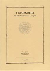 Fascicule, I Georgofili : atti dell'Accademia dei Georgofili : Serie VIII, Vol. 16, 2019, Polistampa