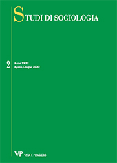 Issue, Studi di sociologia : LVIII, 2, 2020, Vita e Pensiero