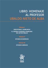 E-book, Libro homenaje al profesor Ubaldo Nieto de Alba, Tirant lo Blanch