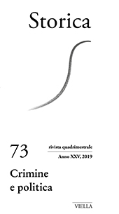 Issue, Storica : rivista quadrimestrale : 73, 2019, Viella