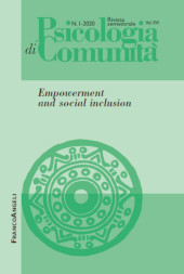 Issue, Psicologia di comunità : gruppi, ricerca azione e modelli formativi : 1, 2020, Franco Angeli