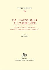 E-book, Dal paesaggio all'ambiente : sentimento della natura nella tradizione poetica italiana, Edizioni di storia e letteratura