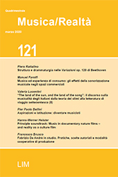 Issue, Musica/Realtà : 121, 1, 2020, Libreria musicale italiana
