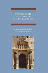 E-book, Estudios sobre la Universidad de Tortosa (1600-1717), Ramis Barceló, Rafael, Dykinson