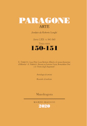 Fascículo, Paragone : rivista mensile di arte figurativa e letteratura. Arte : LXXI, 150/151, 2020, Mandragora