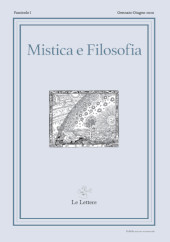 Heft, Mistica e filosofia : II, 1, 2020, Le Lettere