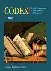 Zeitschrift, Codex : giornale romanistico di studi giuridici, politici e sociali, "L'Erma" di Bretschneider