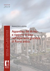 E-book, Apparenza del diritto e rapporti di fatto nell'esperienza giuridica di Roma antica, Firenze University Press