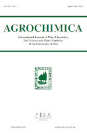 Article, Evaluation of the effects of different fertilization modes on black soil fertility in China based on principal component and cluster analysis, Pisa University Press