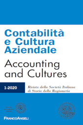 Heft, Contabilità e cultura aziendale : rivista della Società Italiana di Storia della Ragioneria : XX, 1, 2020, Franco Angeli