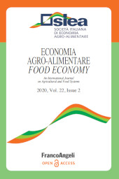 Fascicolo, Economia agro-alimentare : XXII, 2, 2020, Franco Angeli