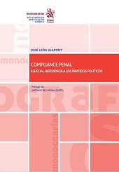 E-book, Compliance Penal : especial referencia a los partidos políticos, Alapont, José León, Tirant lo Blanch