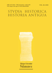 Fascicule, Studia historica : historia antigua : 38, 2020, Ediciones Universidad de Salamanca