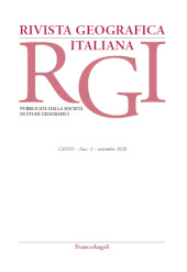 Issue, Rivista geografica italiana : CXXVII, 3, 2020, Franco Angeli