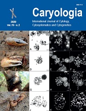 Heft, Caryologia : international journal of cytology, cytosystematics and cytogenetics : 73, 2, 2020, Firenze University Press