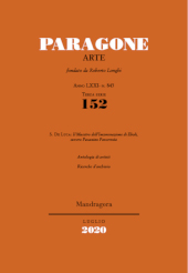 Issue, Paragone : rivista mensile di arte figurativa e letteratura. Arte : LXXI, 152, 2020, Mandragora