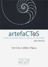 Fascicolo, ArtefaCToS : revista del Instituto de Estudios de la Ciencia y la Tecnología : 9, 2, 2020, Ediciones Universidad de Salamanca