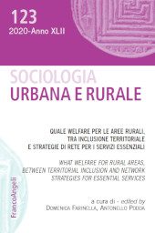 Article, Quale welfare per le aree rurali, tra inclusione territoriale e strategie di rete per i servizi essenziali : nota introduttiva, Franco Angeli