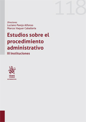 eBook, Estudios sobre el procedimiento administrativo, Tirant lo Blanch