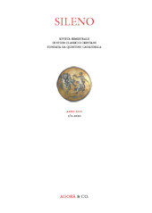 Heft, Sileno : rivista di studi classici e cristiani : XLVI, 1/2, 2020, Agorà
