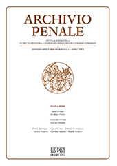 Artikel, Oltre i codici del Novecento : quel che resta della giustizia penale (Una iniziativa sospesa tra residui di libertà e attesa del ritorno alla vita usuale), Pisa University Press