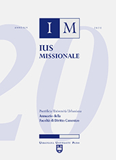 Article, Questioni relative al segreto pontificio (art. 30 mp SST), Urbaniana university press