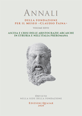 Artikel, Roselle : la tomba di Sassi Grossi e la nascita di una aristocrazia, Edizioni Quasar