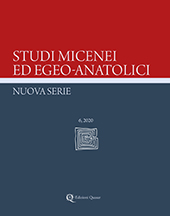 Articolo, Pylos Ta 716 and Mycenaean Ritual Paraphernalia : a Reconsideration, Edizioni Quasar