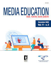 Fascicule, Media education : studi, ricerche, buone pratiche : 11, 2, 2020, Firenze University Press