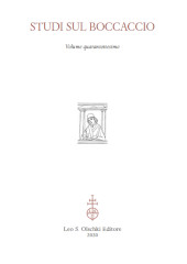 Issue, Studi sul Boccaccio : XLVIII, 2020, L.S. Olschki