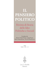 Fascículo, Il pensiero politico : rivista di storia delle idee politiche e sociali : LIII, 2, 2020, L.S. Olschki