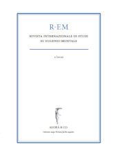 Fascicolo, R-EM : rivista internazionale di studi su Eugenio Montale : 1, 2020, Agorà