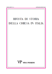 Issue, Rivista di storia della Chiesa in Italia : LXXIV, 1, 2020, Vita e Pensiero