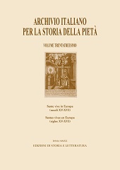 Article, Blood and prophecy in Savonarola's sermon 44 on Amos and Zacharias, Edizioni di storia e letteratura